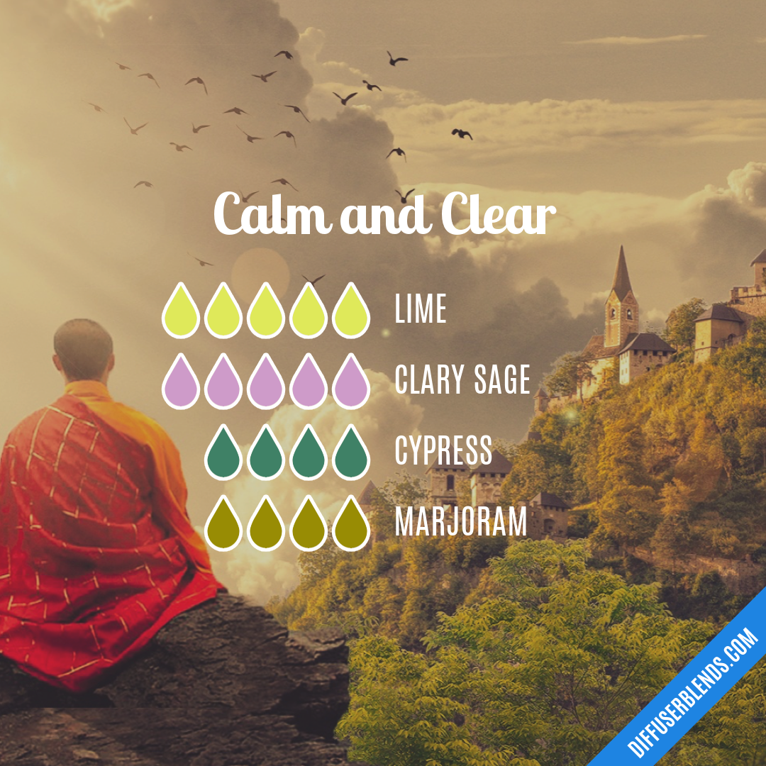 Calm and Clear — Essential Oil Diffuser Blend