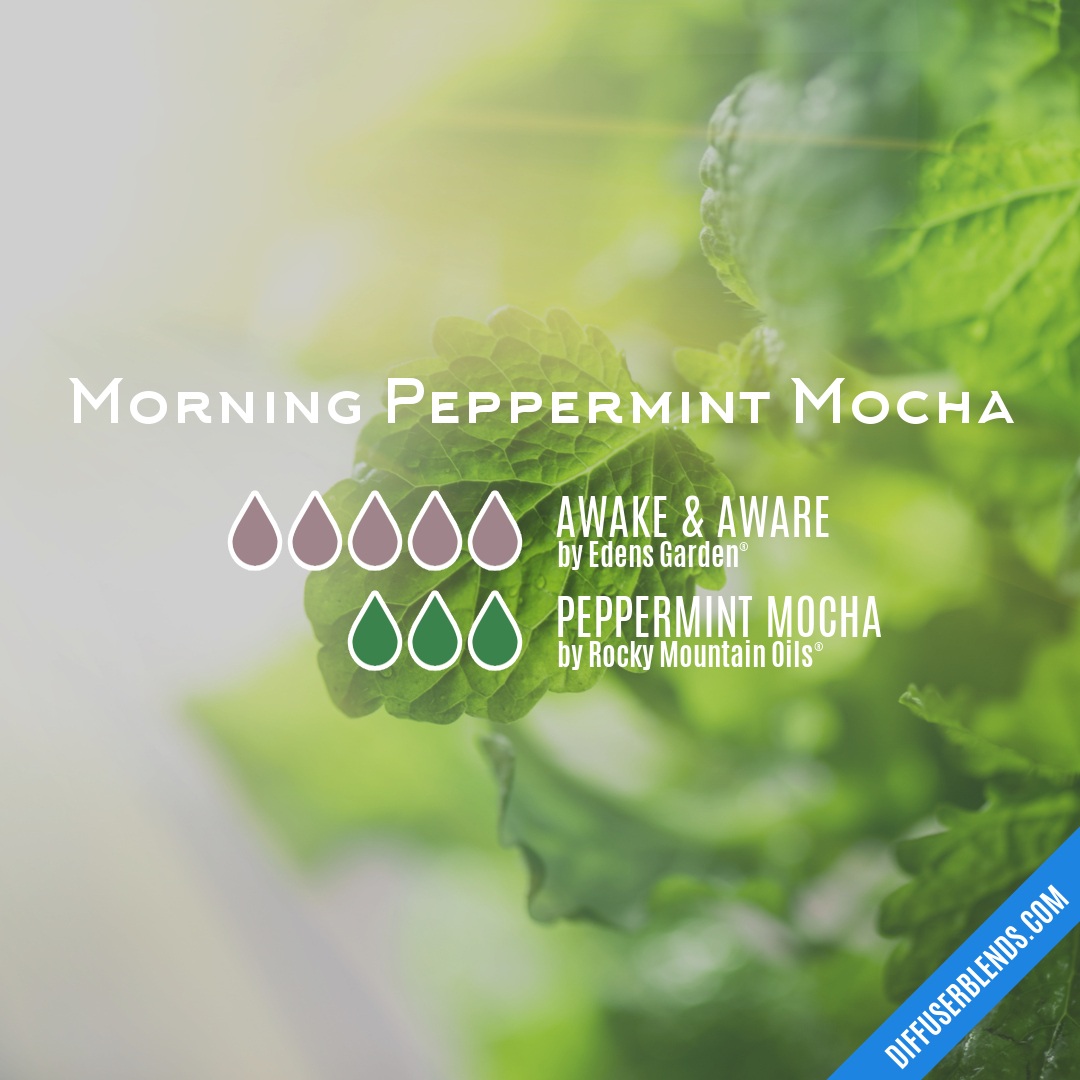 Morning Peppermint Mocha | DiffuserBlends.com