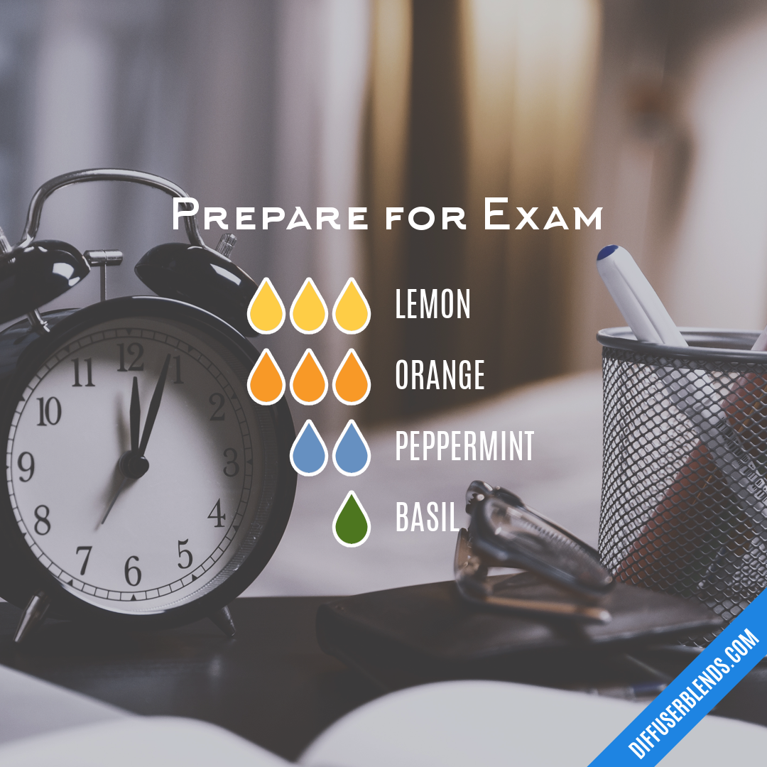 Prepare for Exam — Essential Oil Diffuser Blend