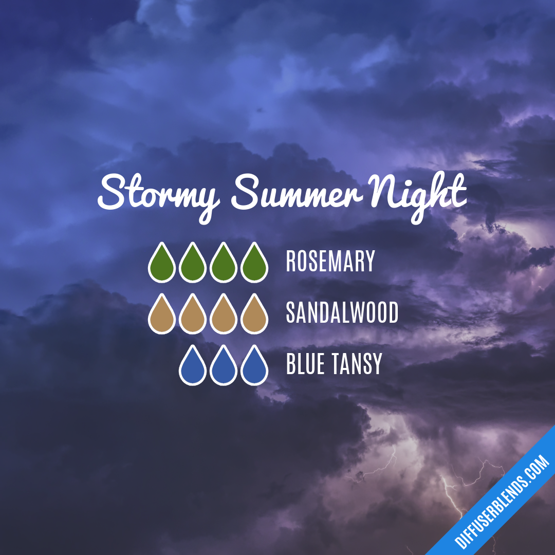 Stormy Summer Night — Essential Oil Diffuser Blend