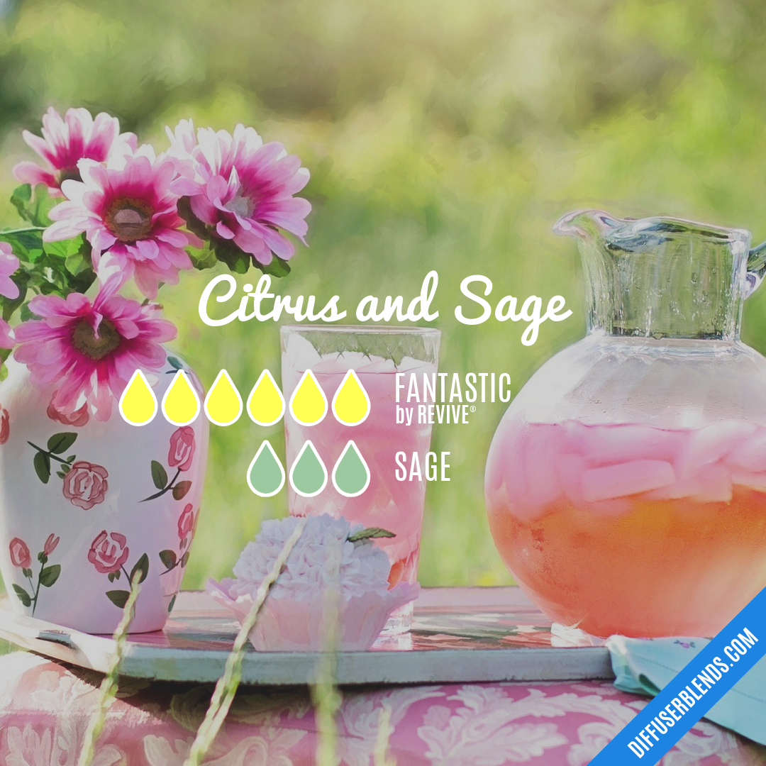 Citrus and Sage — Essential Oil Diffuser Blend