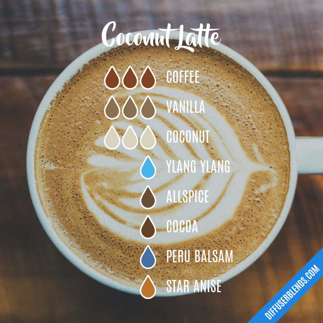 Coconut Latte — Essential Oil Diffuser Blend