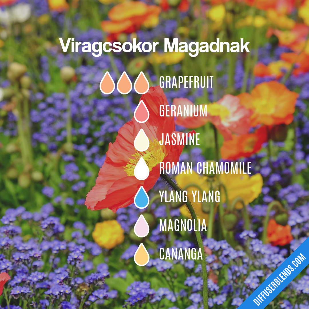 Viragcsokor Magadnak — Essential Oil Diffuser Blend