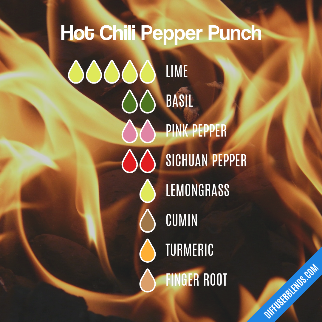 Hot Chili Pepper Punch — Essential Oil Diffuser Blend