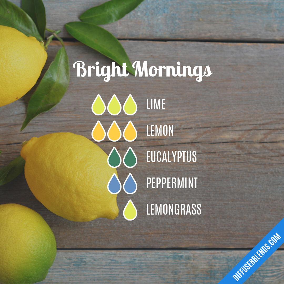 Bright Mornings — Essential Oil Diffuser Blend