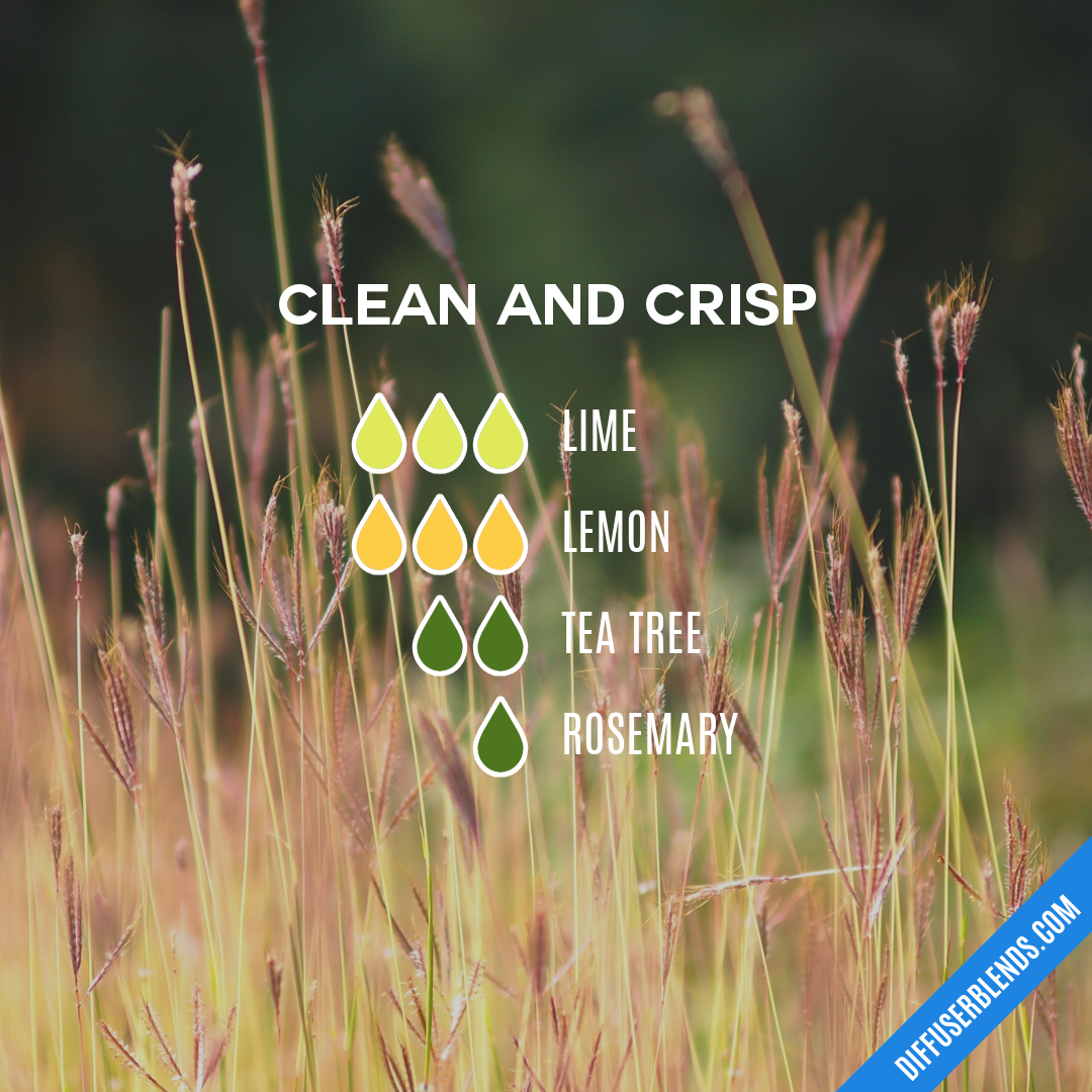 Clean and Crisp — Essential Oil Diffuser Blend