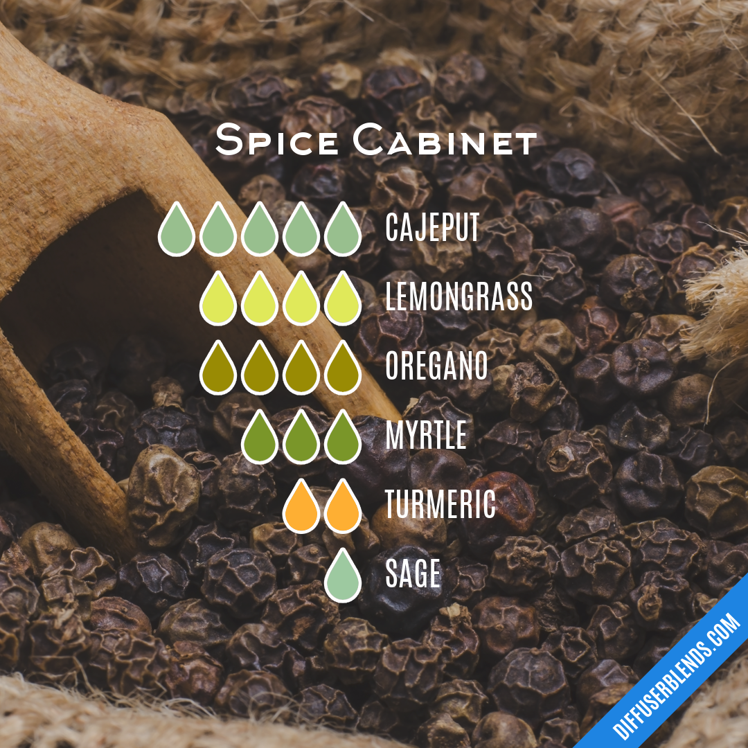 Spice Cabinet — Essential Oil Diffuser Blend