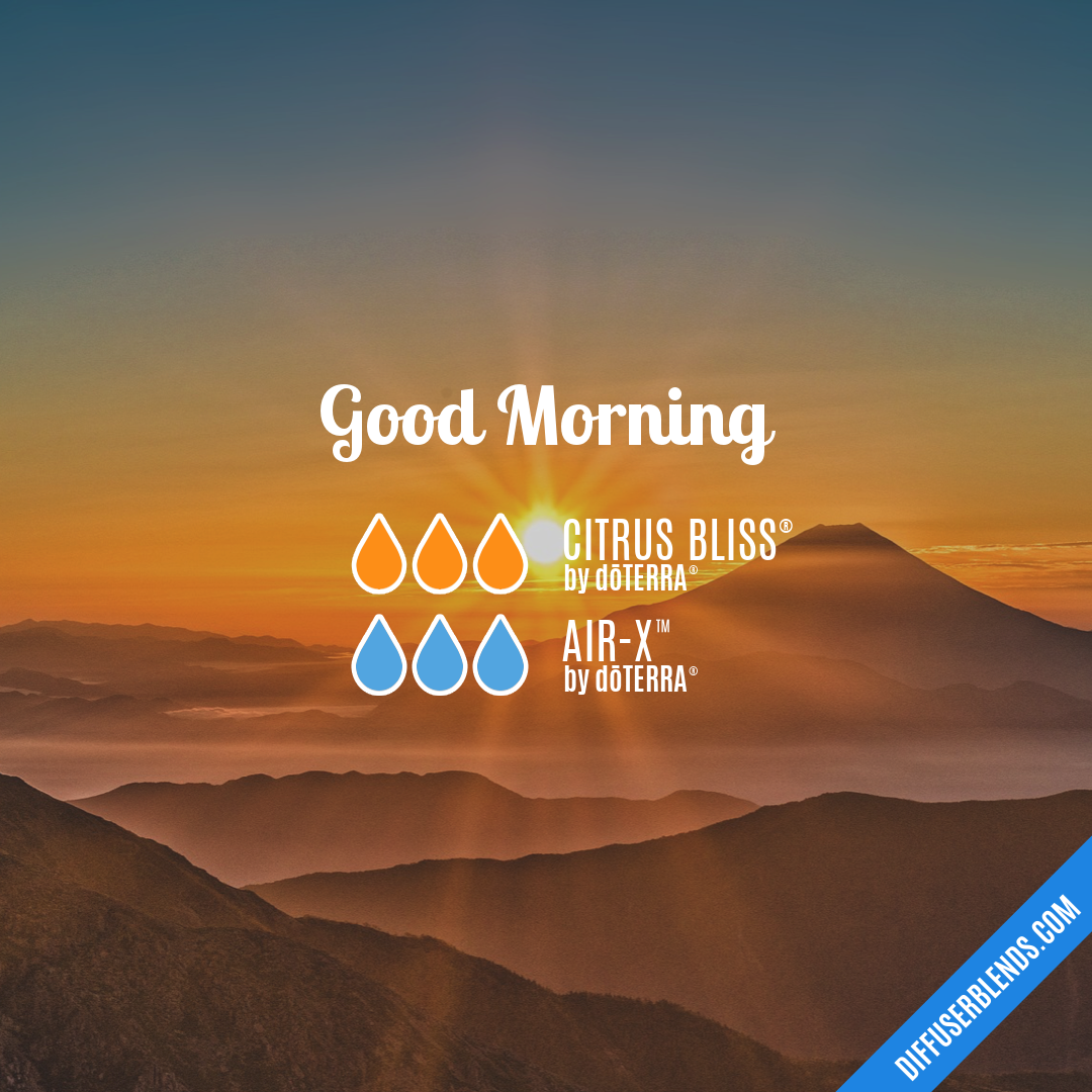 Good Morning — Essential Oil Diffuser Blend