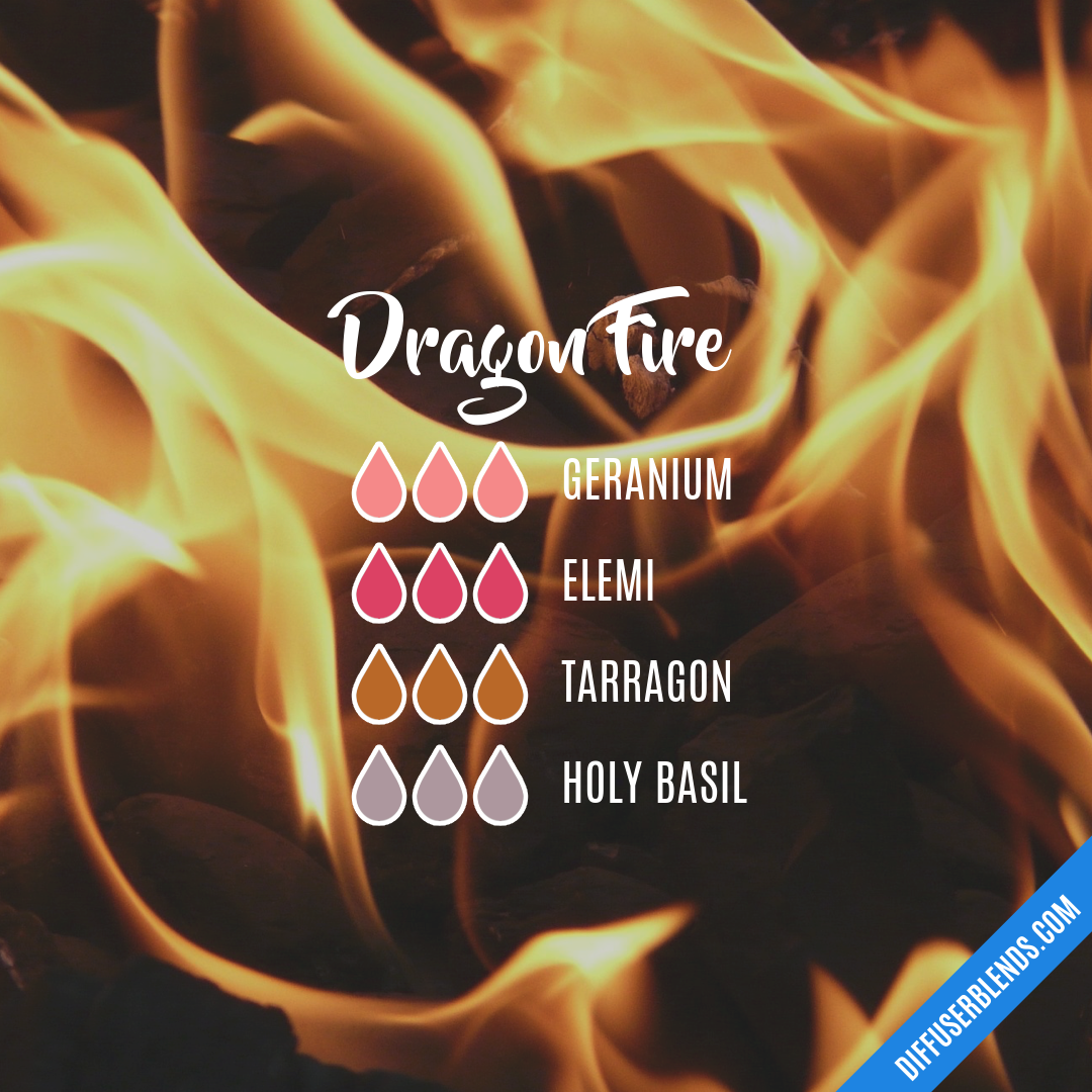 Dragon Fire — Essential Oil Diffuser Blend