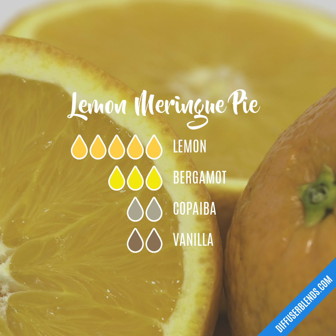 Lemon Meringue Pie — Essential Oil Diffuser Blend