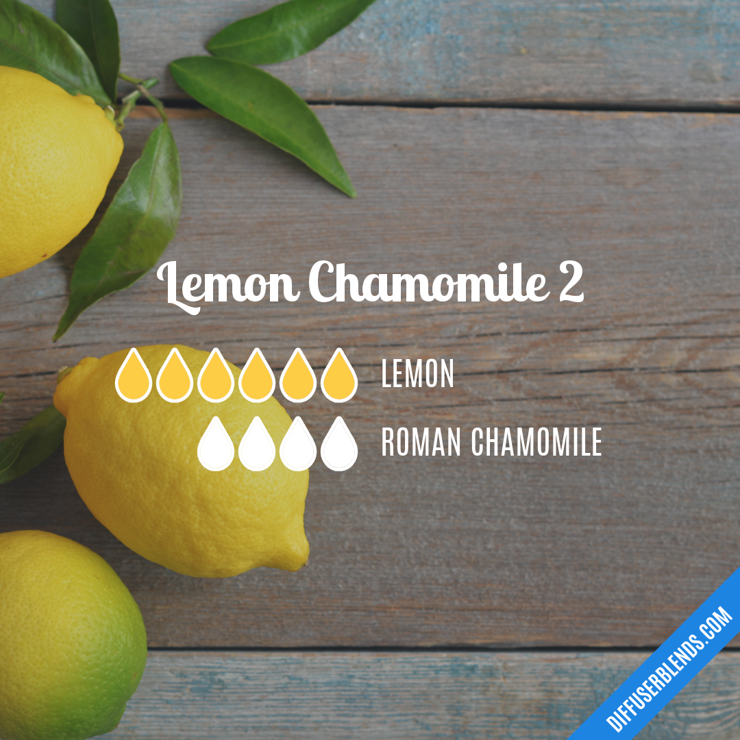 Lemon Chamomile 2 — Essential Oil Diffuser Blend