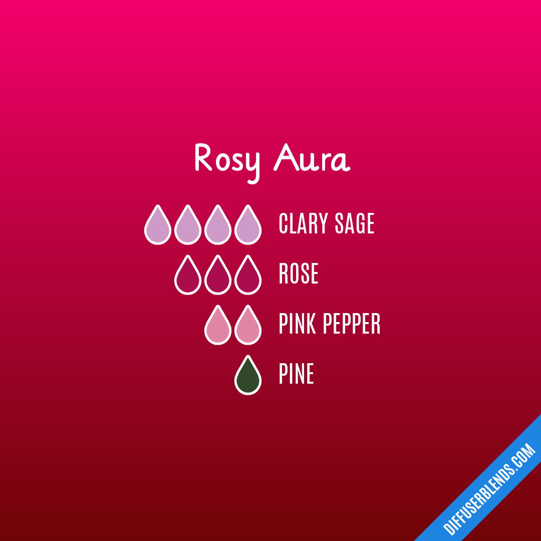 Rosy Aura — Essential Oil Diffuser Blend