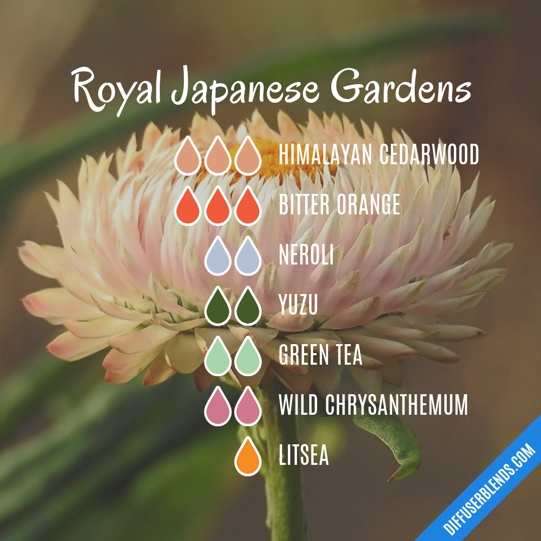 Royal Japanese Gardens | DiffuserBlends.com