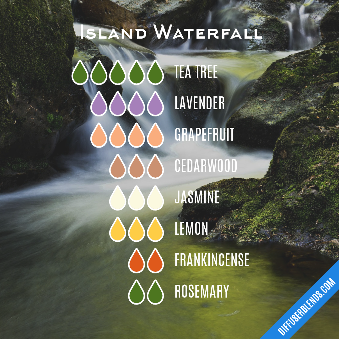 Island Waterfall | DiffuserBlends.com