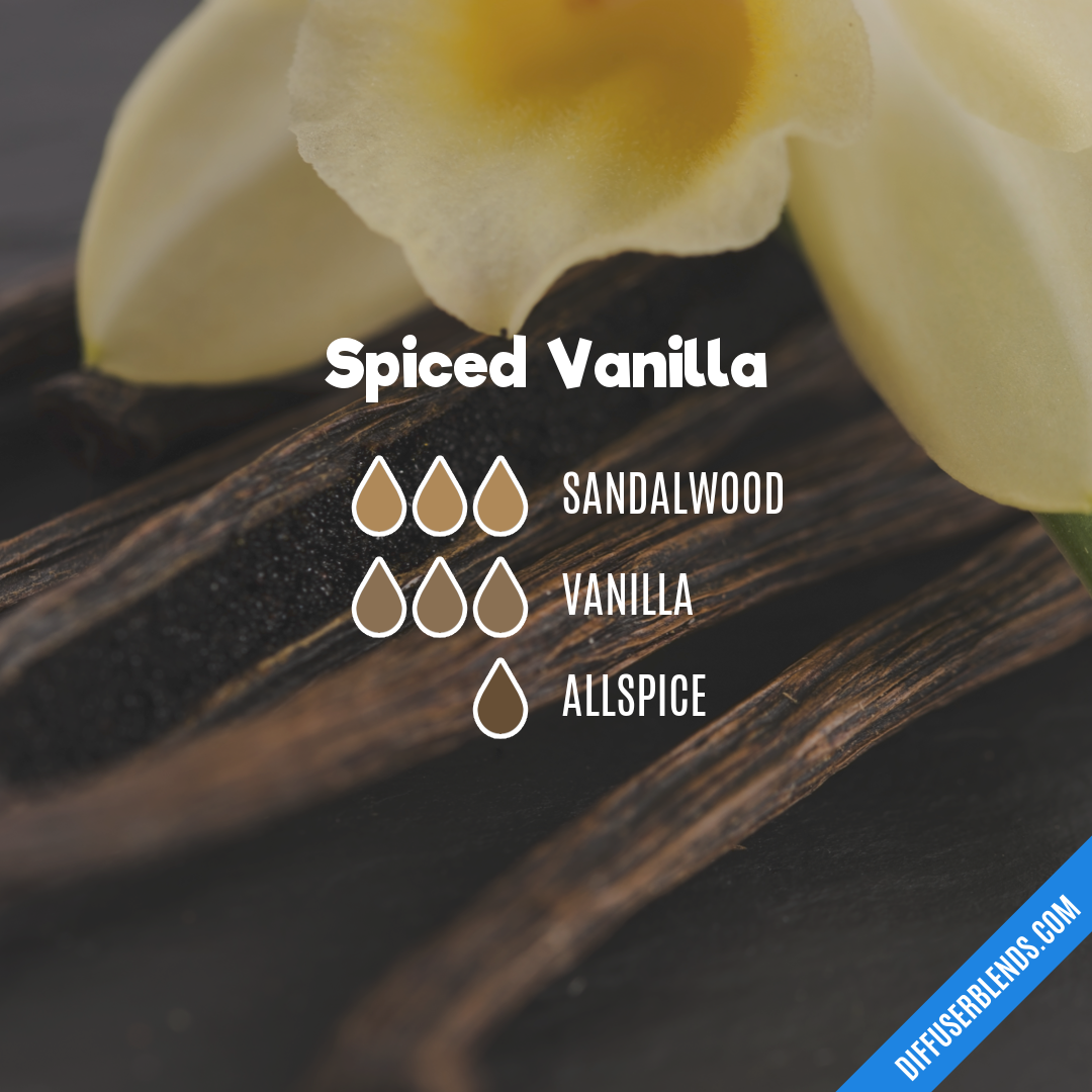 Spiced Vanilla — Essential Oil Diffuser Blend