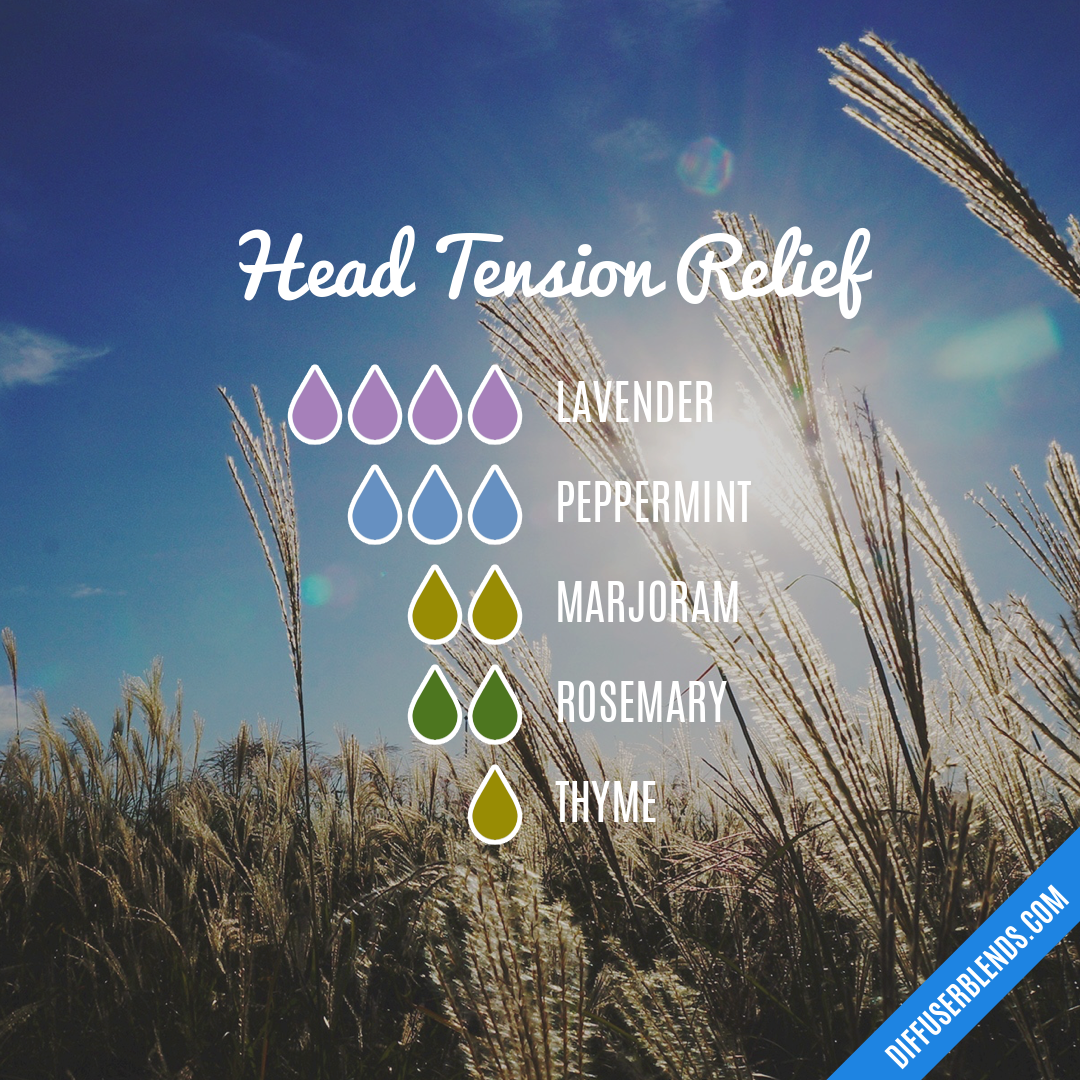 Head Tension Relief — Essential Oil Diffuser Blend