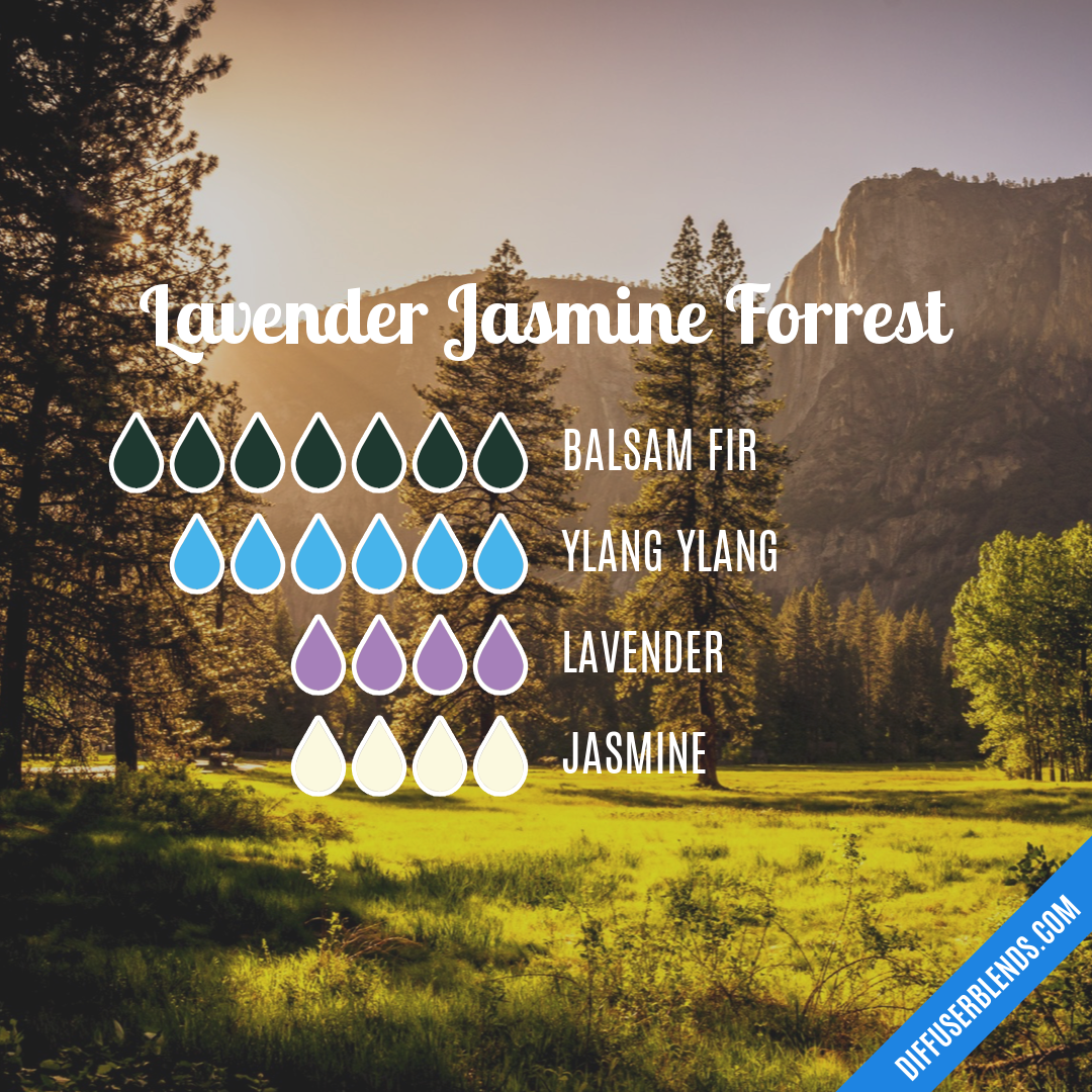 Lavender Jasmine Forrest — Essential Oil Diffuser Blend