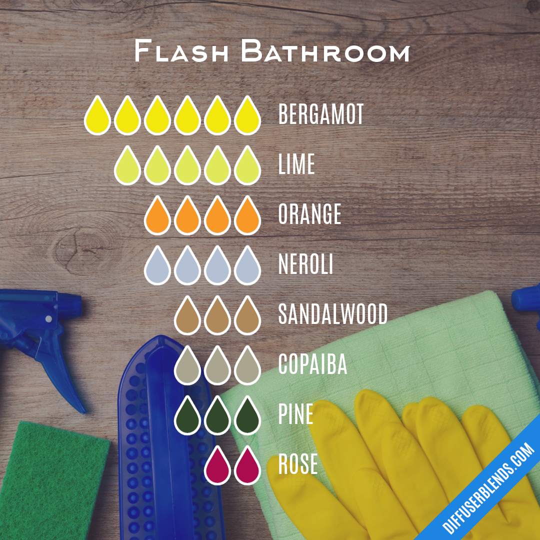 Flash Bathroom — Essential Oil Diffuser Blend