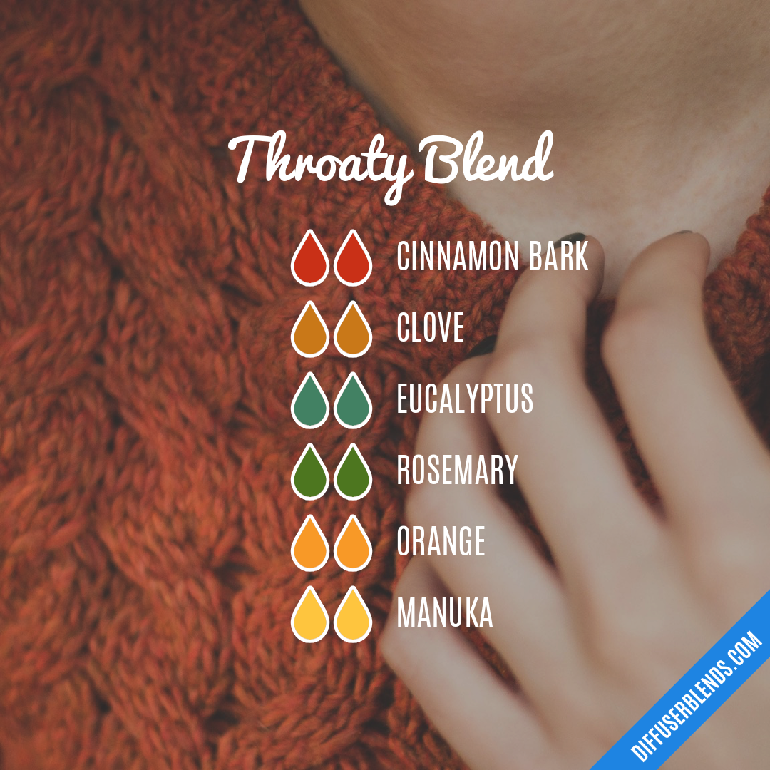 Throaty Blend — Essential Oil Diffuser Blend