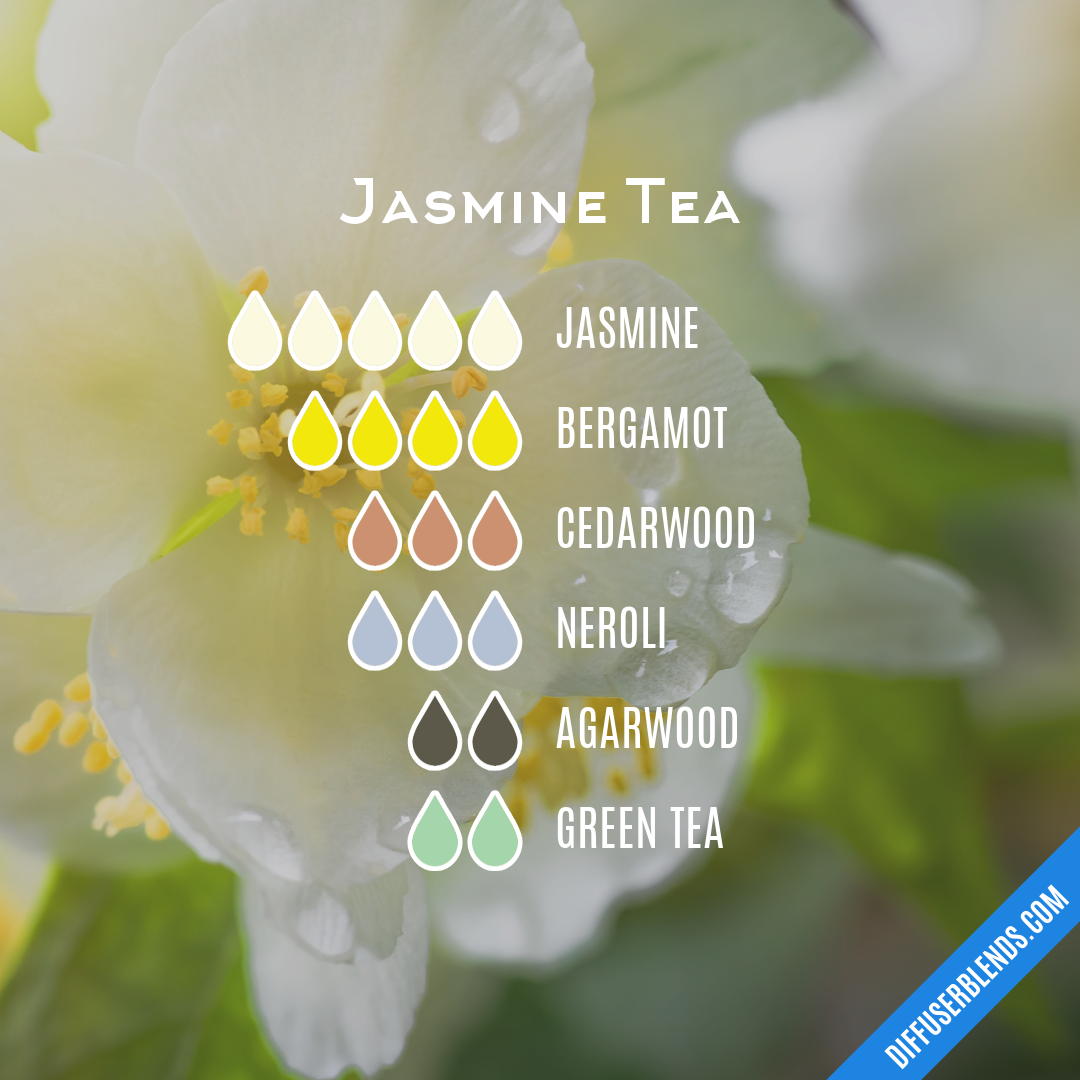 Jasmine Tea — Essential Oil Diffuser Blend