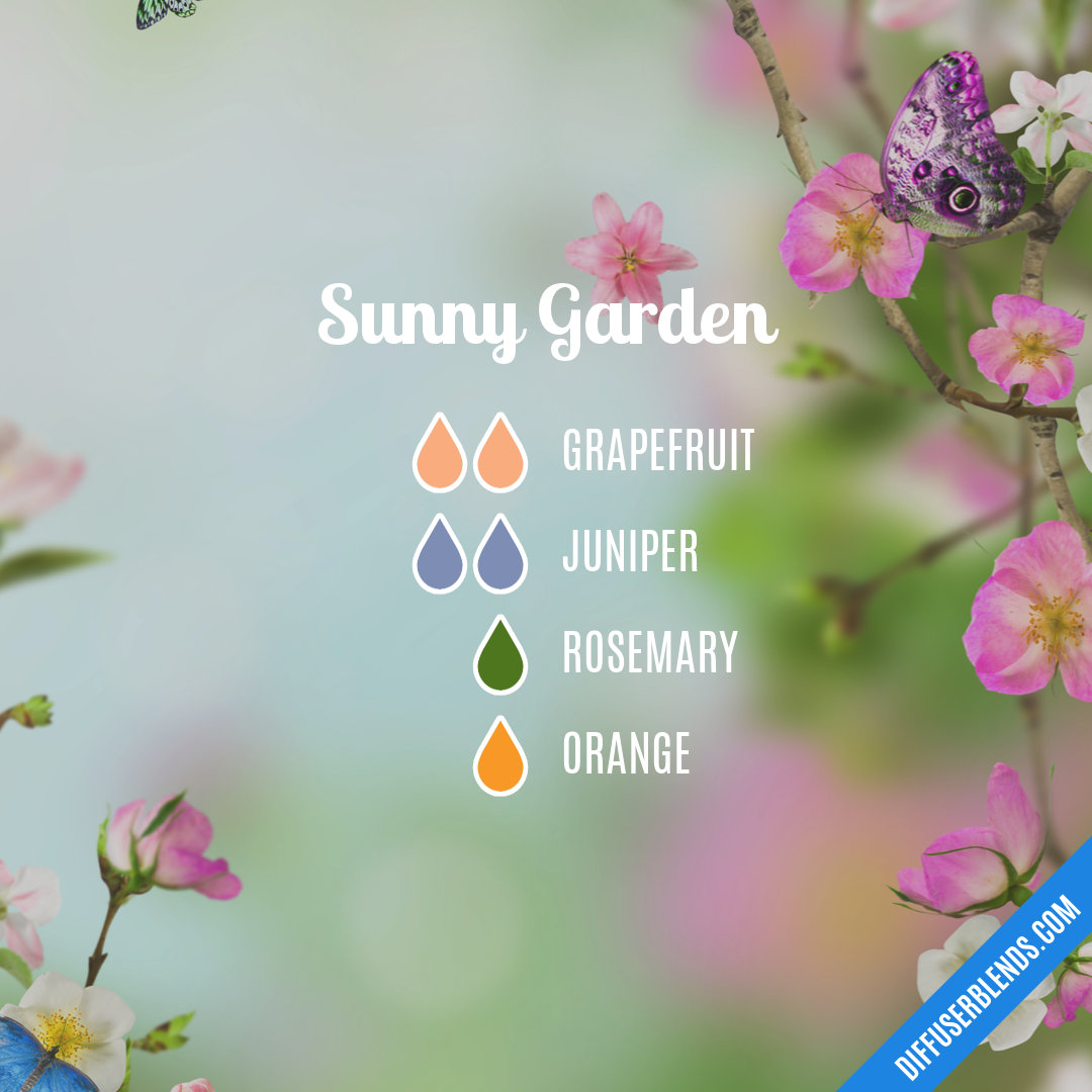 Sunny Garden — Essential Oil Diffuser Blend