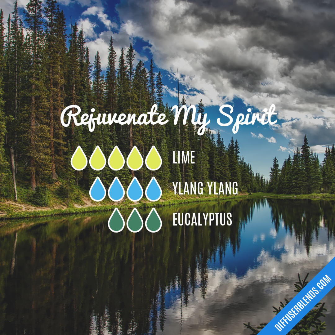 Rejuvenate My Spirit — Essential Oil Diffuser Blend