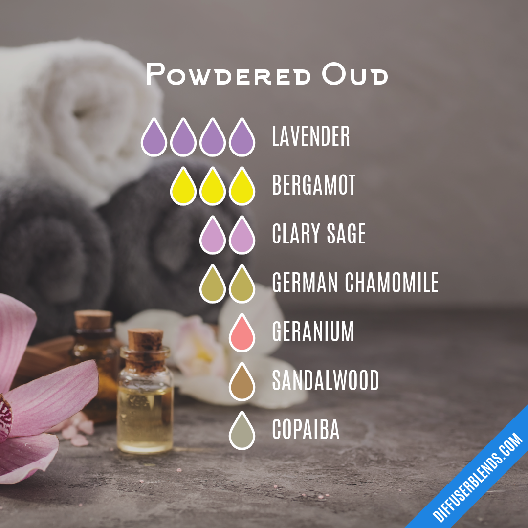 Powdered Oud — Essential Oil Diffuser Blend