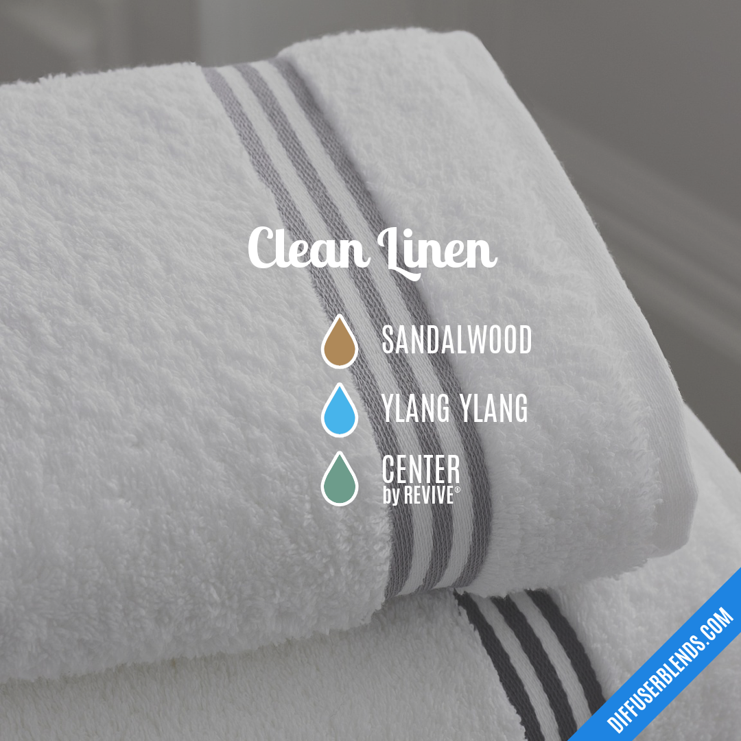 Clean Linen — Essential Oil Diffuser Blend