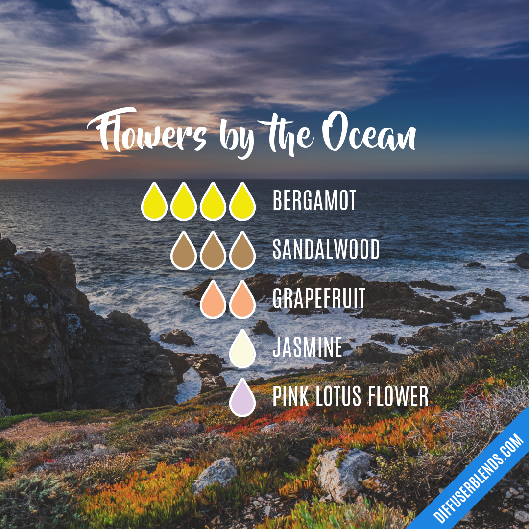 Flowers by the Ocean — Essential Oil Diffuser Blend