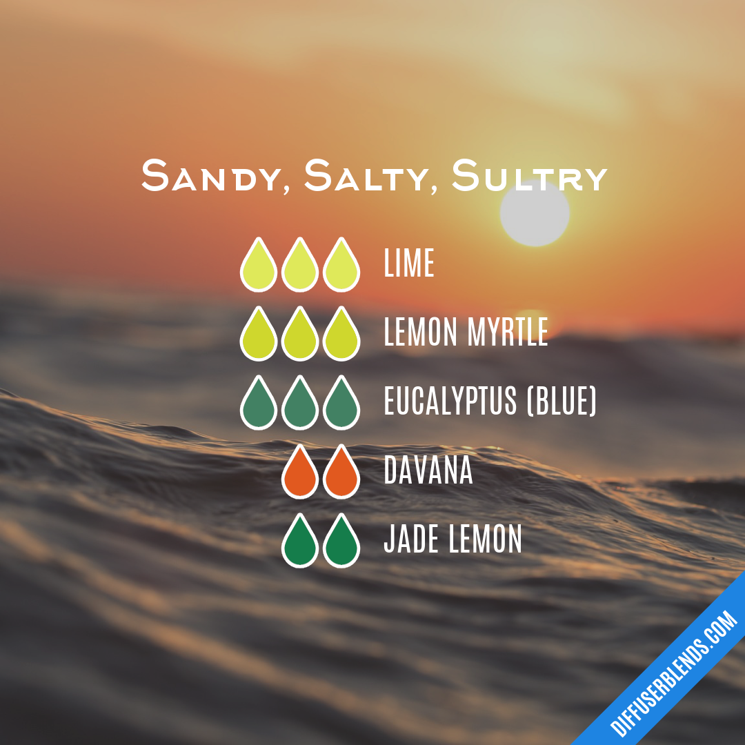 Sandy, Salty, Sultry — Essential Oil Diffuser Blend