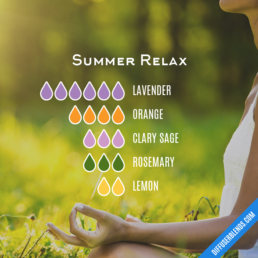 Summer Relax — Essential Oil Diffuser Blend