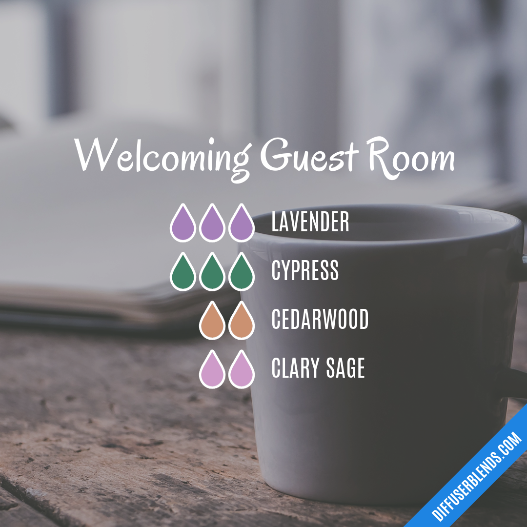 Welcoming Guest Room — Essential Oil Diffuser Blend