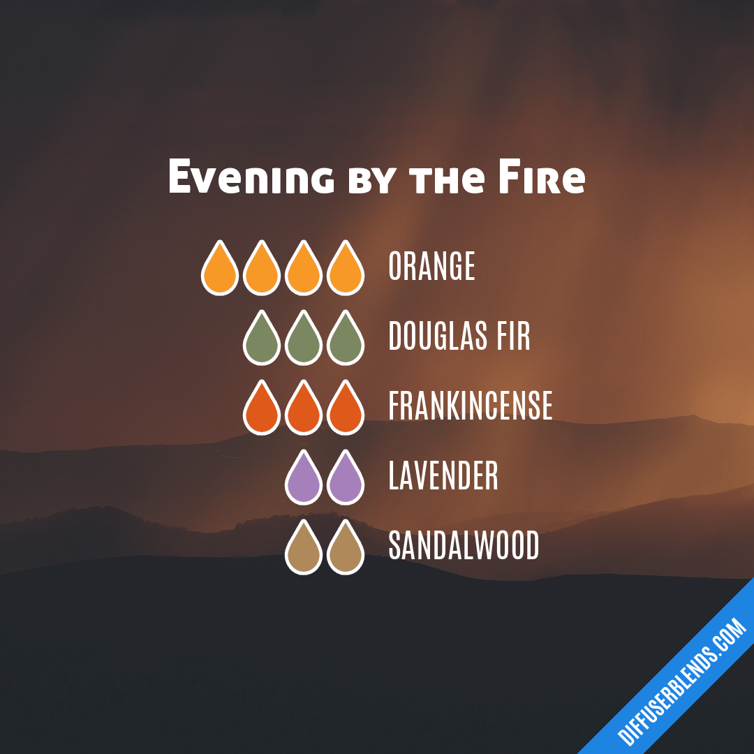 Evening by the Fire | DiffuserBlends.com