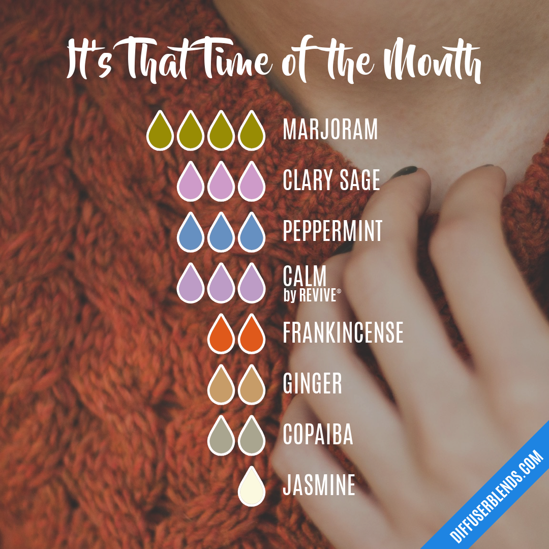 It's That Time of the Month — Essential Oil Diffuser Blend