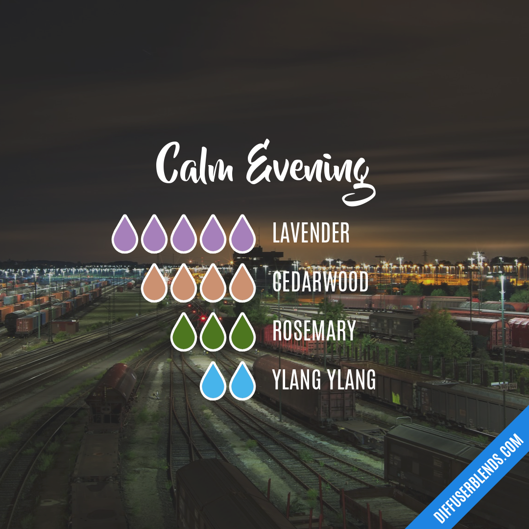 Calm Evening — Essential Oil Diffuser Blend