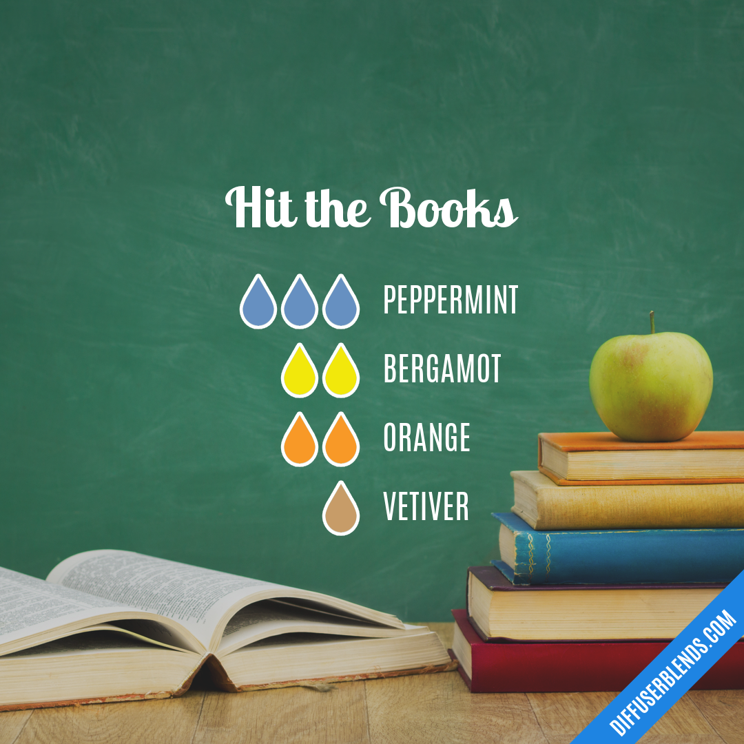 Hit the Books — Essential Oil Diffuser Blend