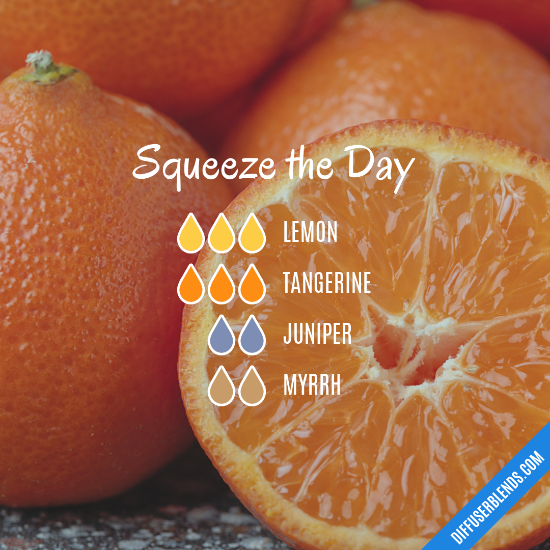 Squeeze the Day — Essential Oil Diffuser Blend