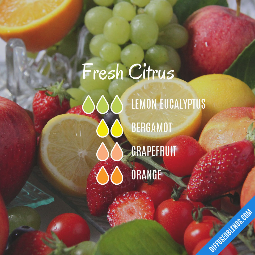 Fresh Citrus — Essential Oil Diffuser Blend