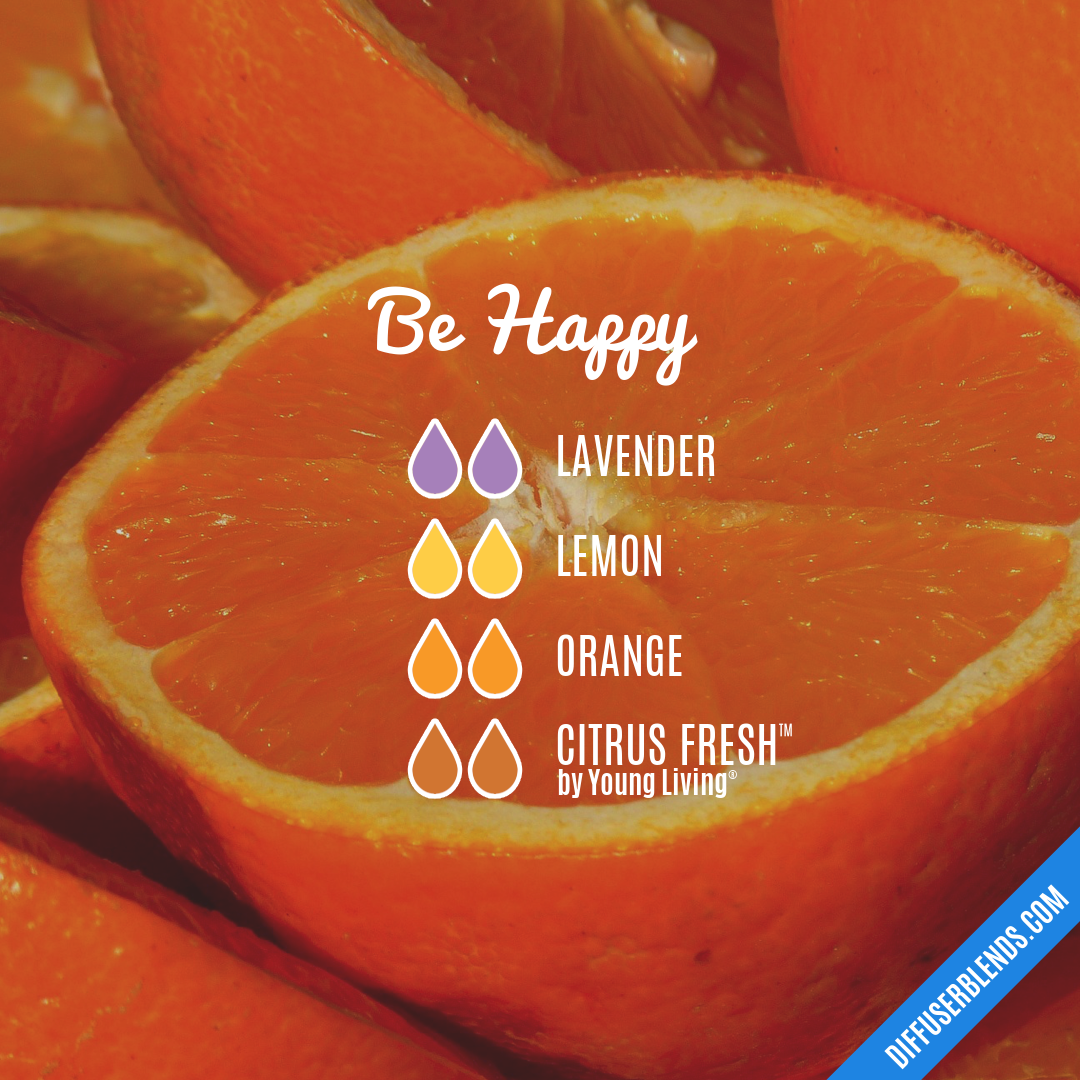 Be Happy — Essential Oil Diffuser Blend