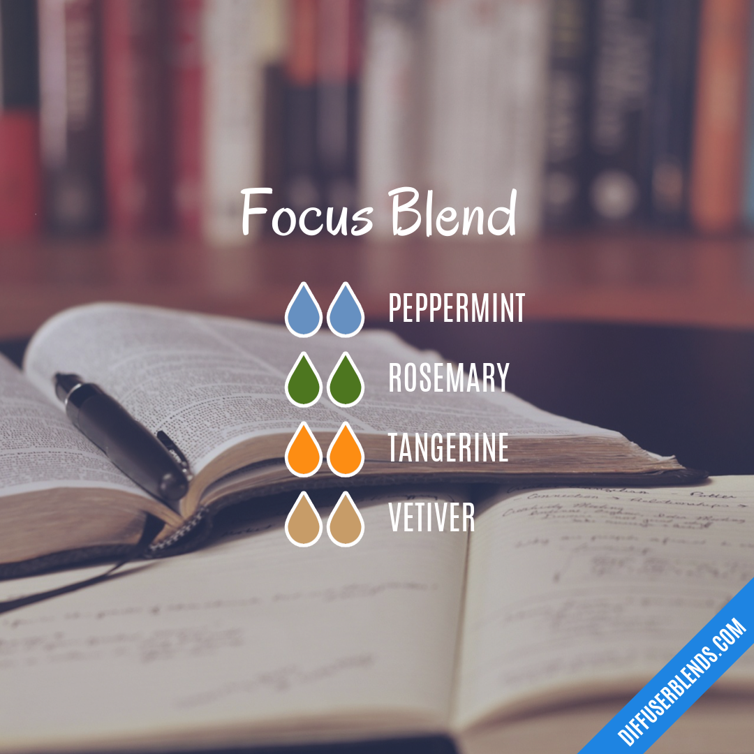 Focus Blend — Essential Oil Diffuser Blend