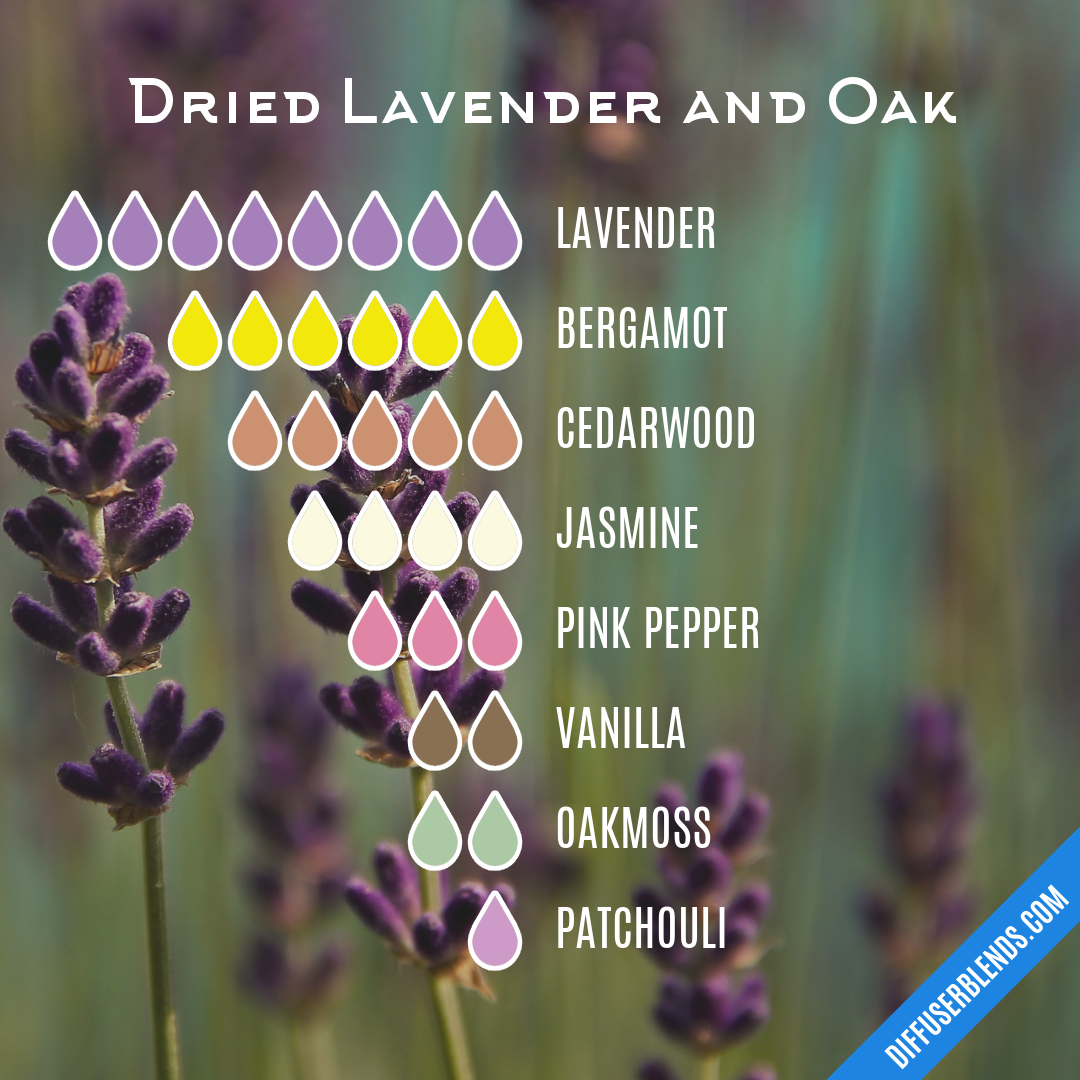 How to make an essential oils diffuser using dried lavender