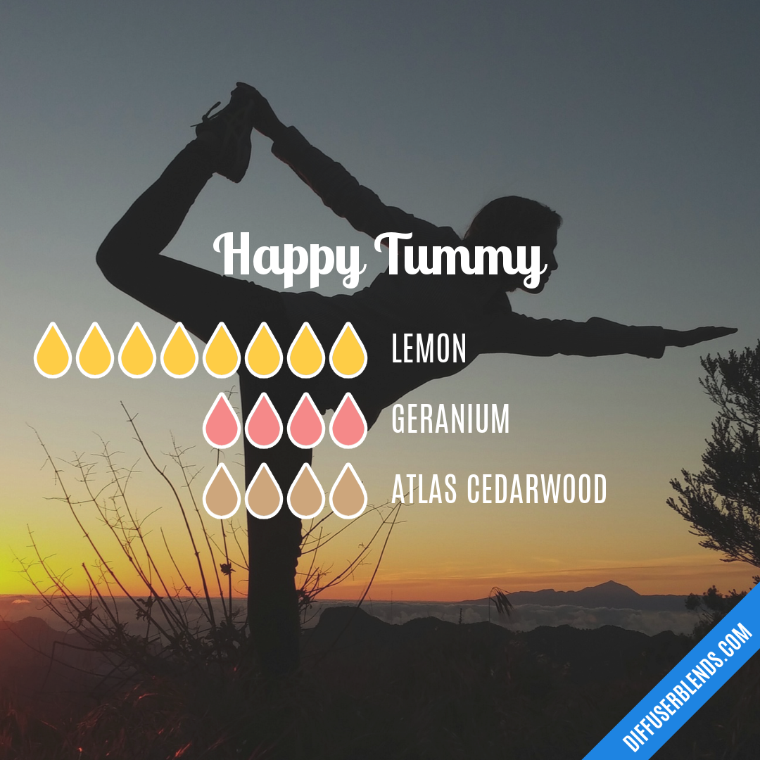 Happy Tummy — Essential Oil Diffuser Blend