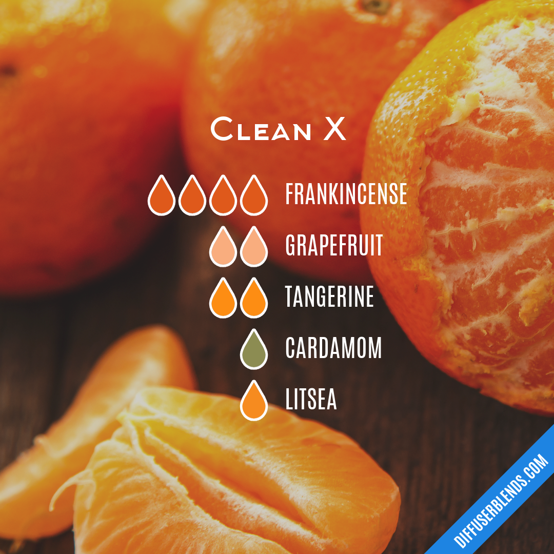 Clean X — Essential Oil Diffuser Blend