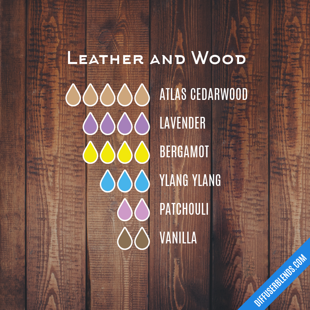 Leather and Wood — Essential Oil Diffuser Blend