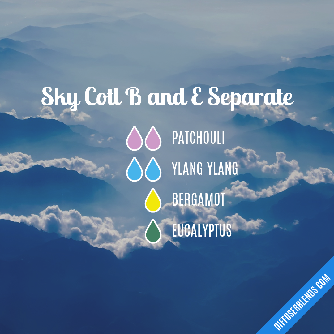 Sky Cotl B and E Separate — Essential Oil Diffuser Blend