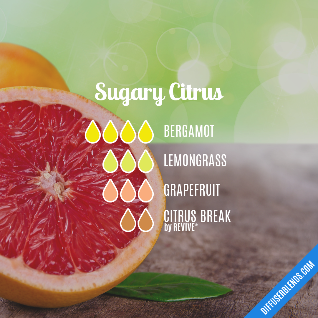 Sugary Citrus — Essential Oil Diffuser Blend