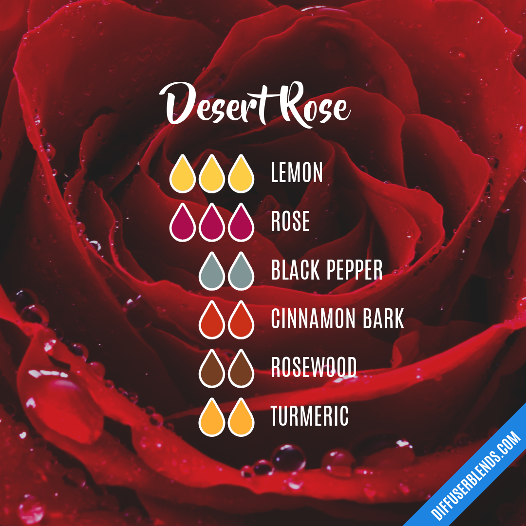 Rose Diffuser Blends (9 Rose Oil Recipes), Recipe