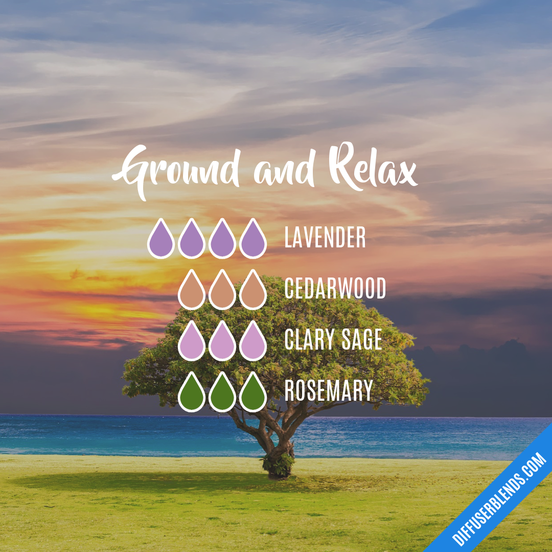 Ground and Relax — Essential Oil Diffuser Blend