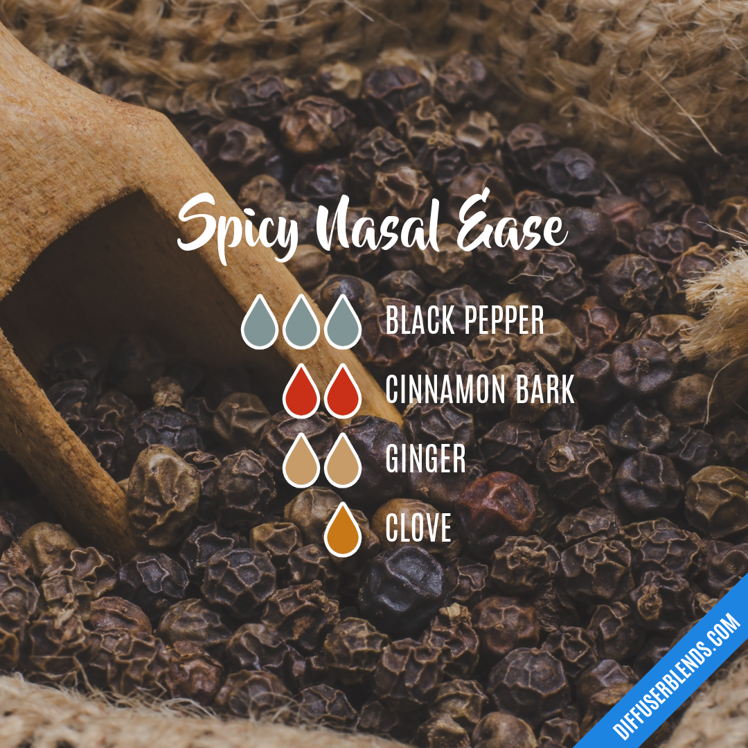 Spicy Nasal Ease — Essential Oil Diffuser Blend