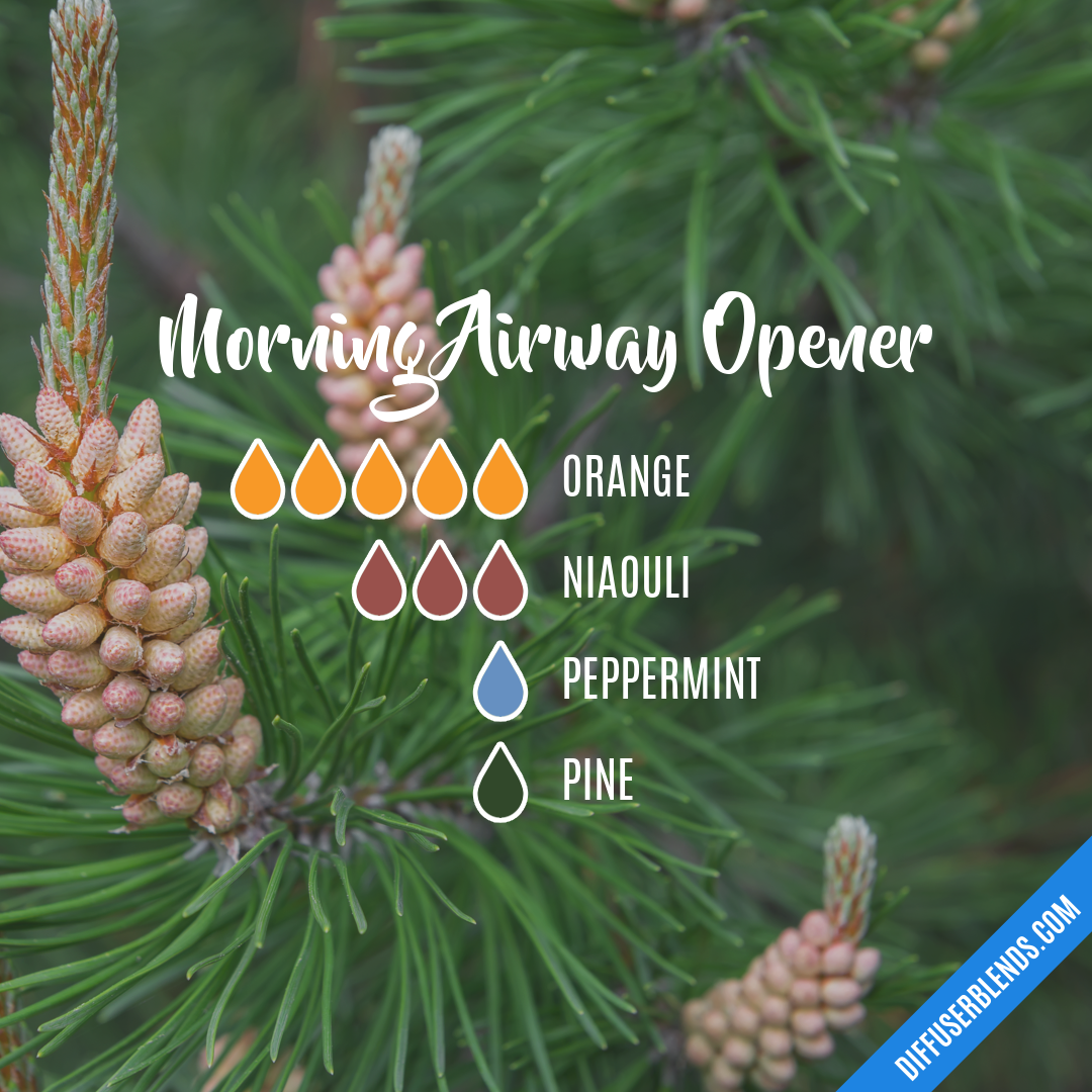 Morning Airway Opener — Essential Oil Diffuser Blend